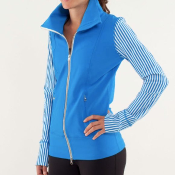 lululemon athletica Jackets & Blazers - (2173) LULULEMON Daily Yoga Jacket Sz 4 **LOVED**